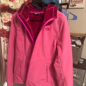 Rare Pink “Shelbe Raschel” Hoodie by The North Face — Women’s